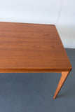 Danish Teak Expandable Dining Table by Henning Kaerjnulf