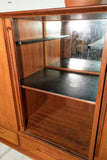 Danish Teak Highboard on Tapered Legs