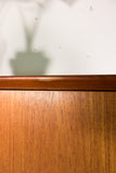 Danish Teak Highboard on Tapered Legs