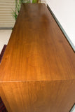 Danish Teak Highboard on Tapered Legs
