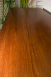 Danish Teak Highboard on Tapered Legs