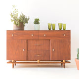 Mid Century Walnut Buffet